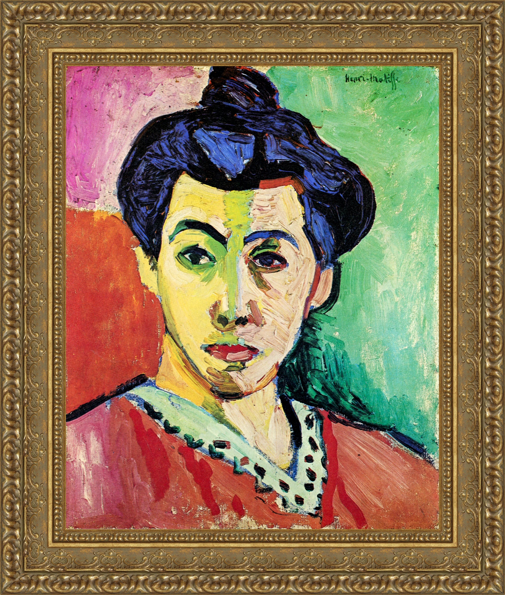 Mme Matisse, The Green Line (La Raie Verte) – Henri Matisse, 1905