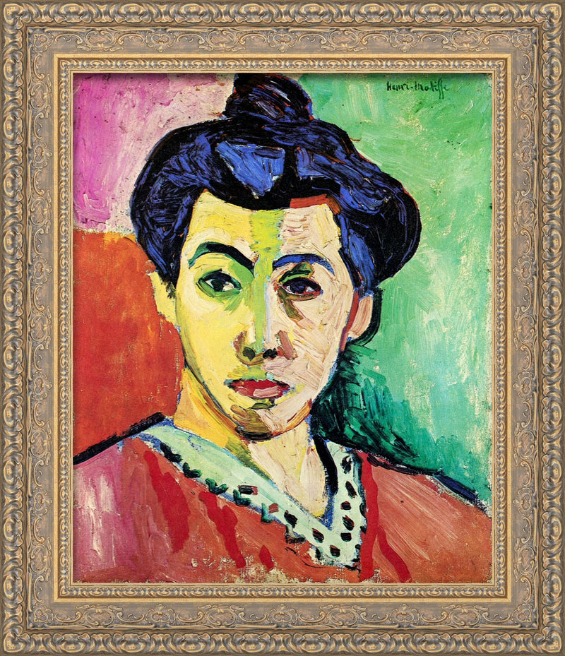Mme Matisse, The Green Line (La Raie Verte) – Henri Matisse, 1905