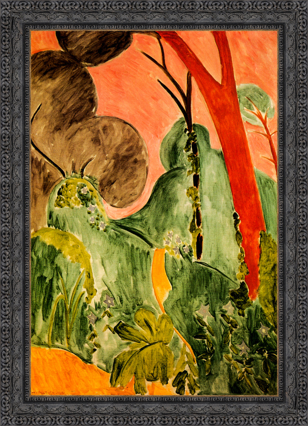 Moroccan Garden (Pervenches) – Henri Matisse, 1912