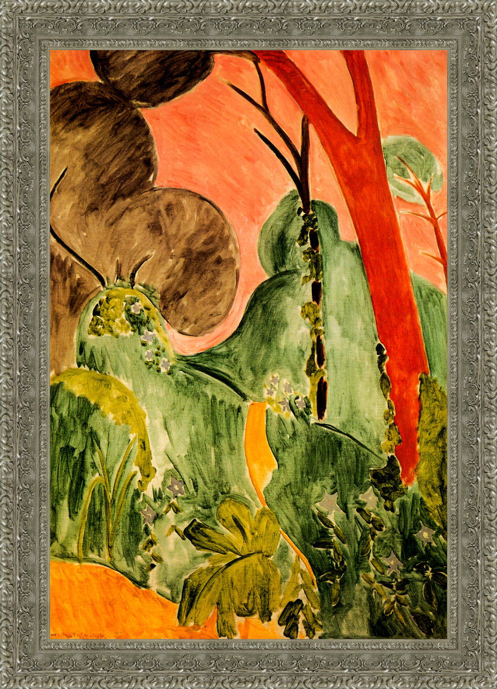 Moroccan Garden (Pervenches) – Henri Matisse, 1912