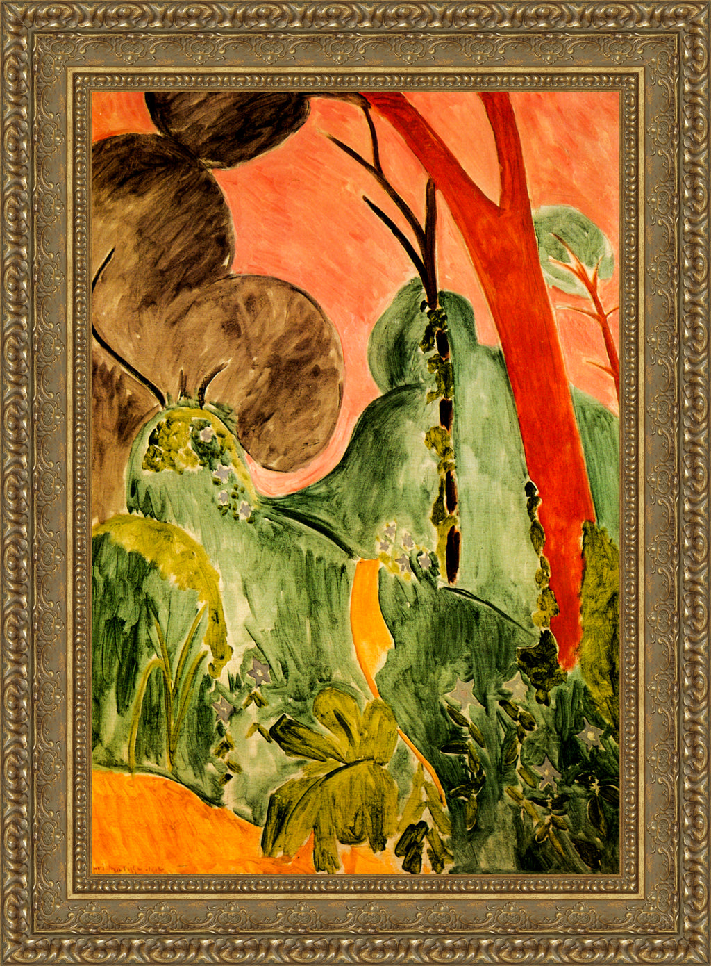 Moroccan Garden (Pervenches) – Henri Matisse, 1912