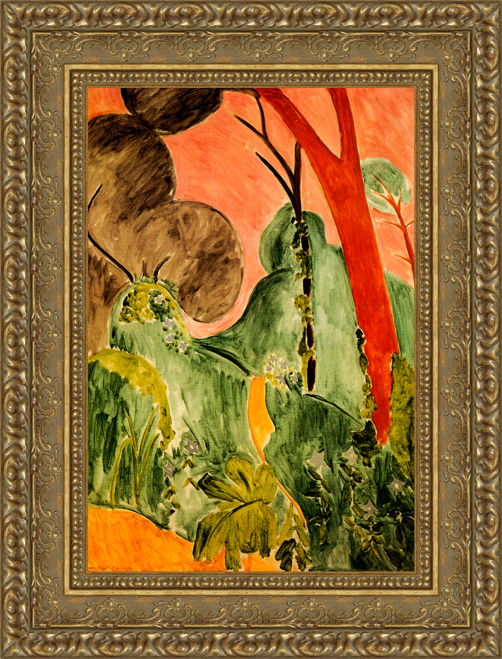 Moroccan Garden (Pervenches) – Henri Matisse, 1912