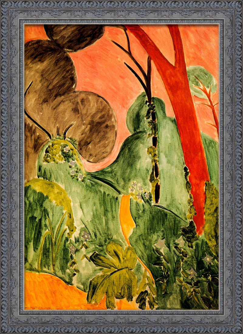 Moroccan Garden (Pervenches) – Henri Matisse, 1912