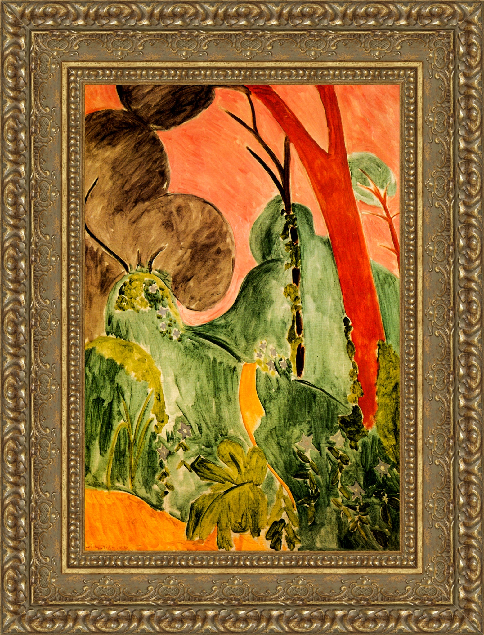 Moroccan Garden (Pervenches) – Henri Matisse, 1912