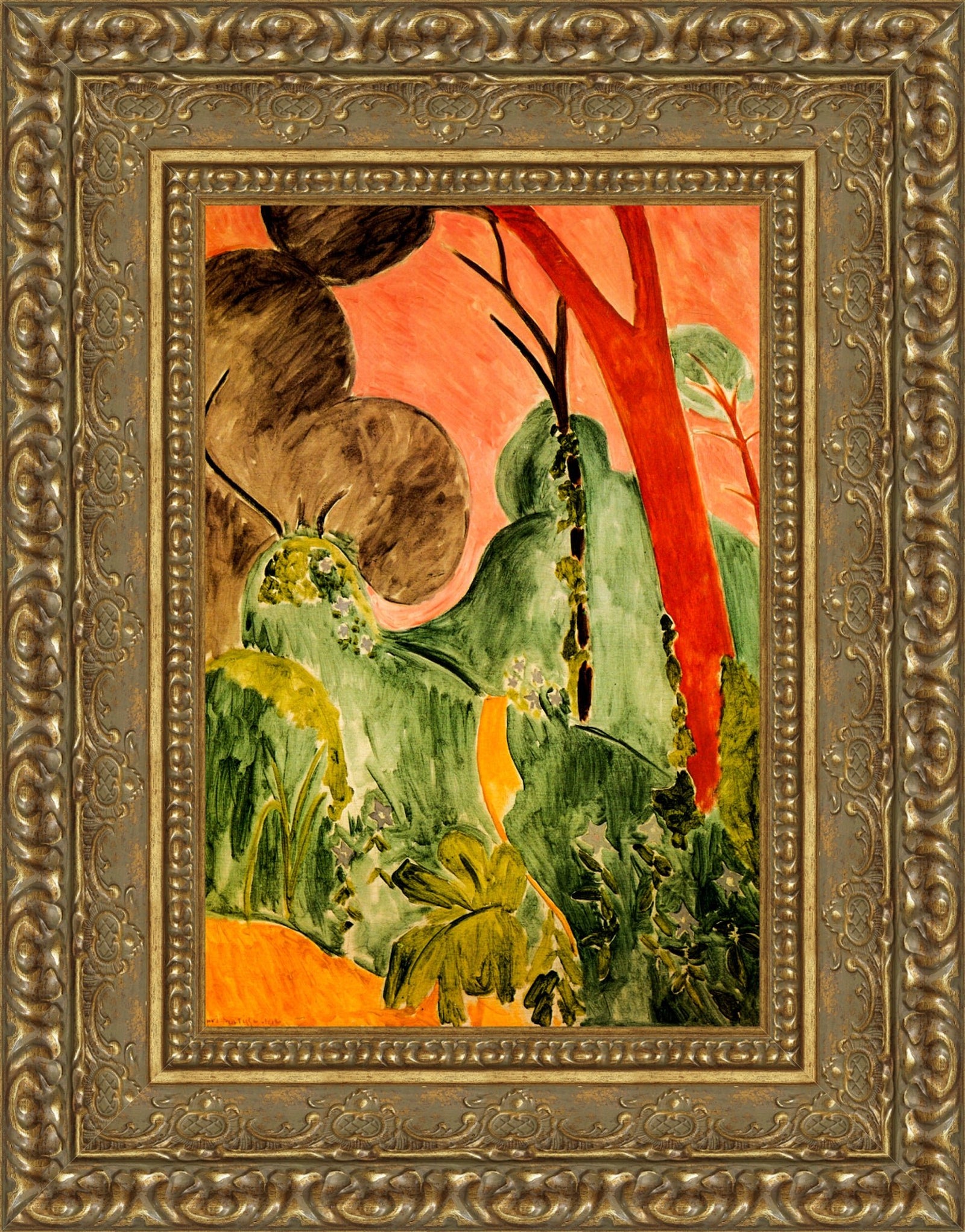Moroccan Garden (Pervenches) – Henri Matisse, 1912