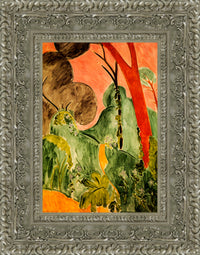 Silver frame