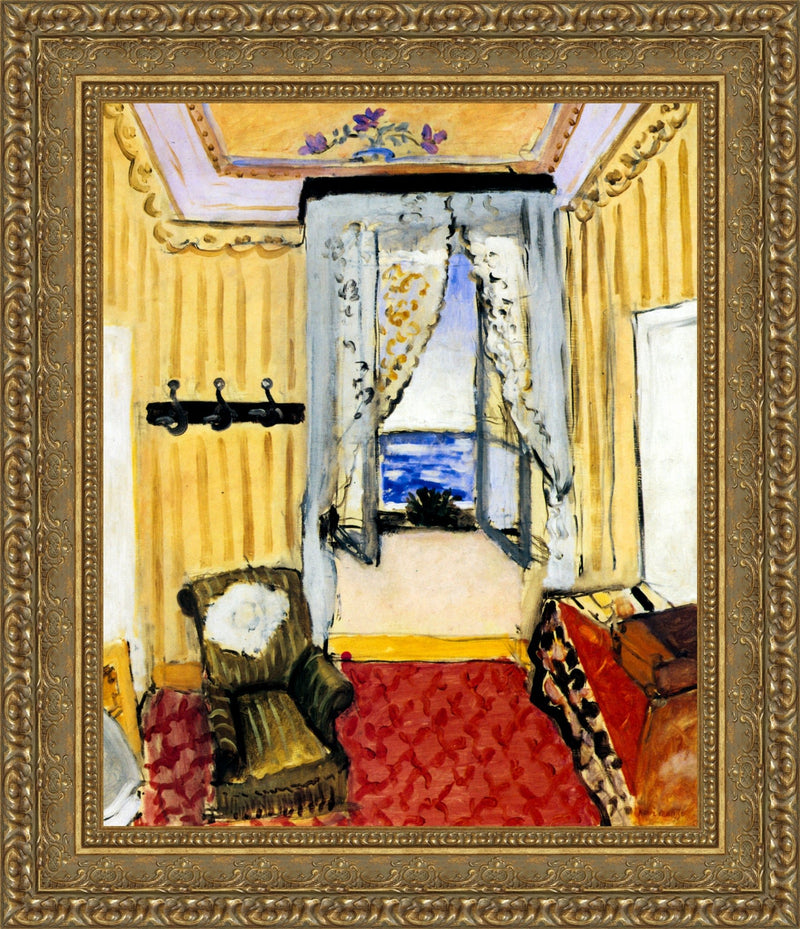 My Room at the Beau Rivage – Henri Matisse, 1917
