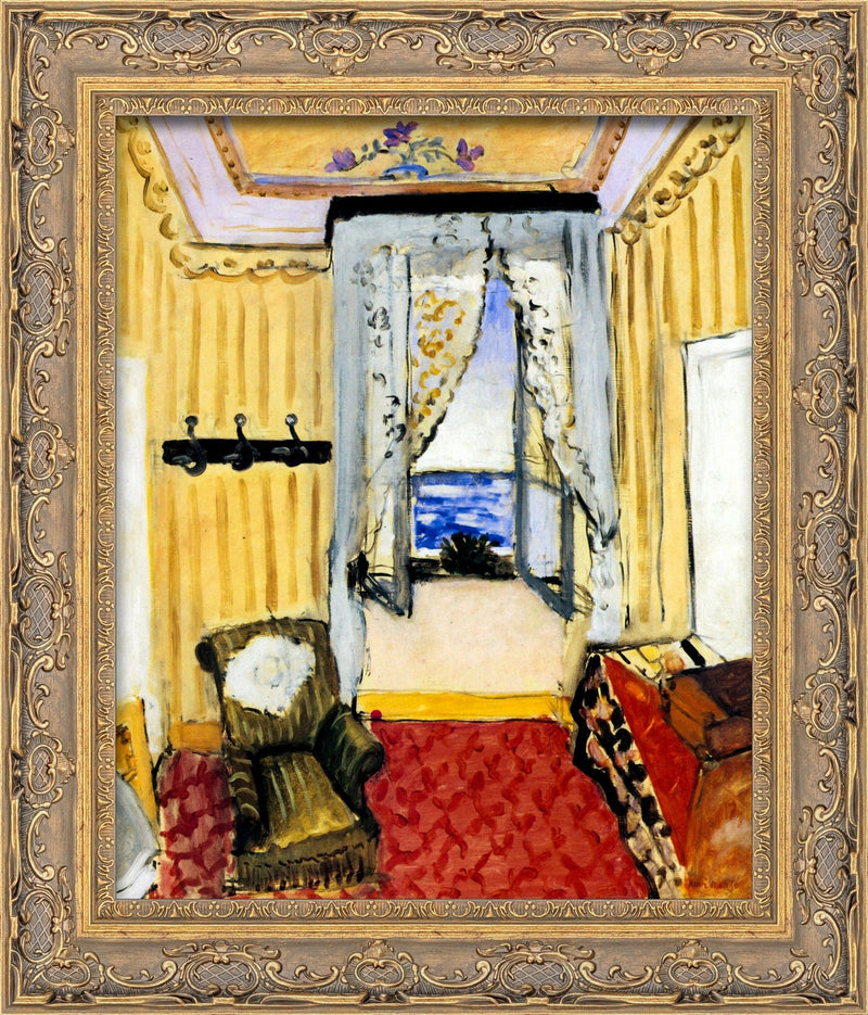 My Room at the Beau Rivage – Henri Matisse, 1917