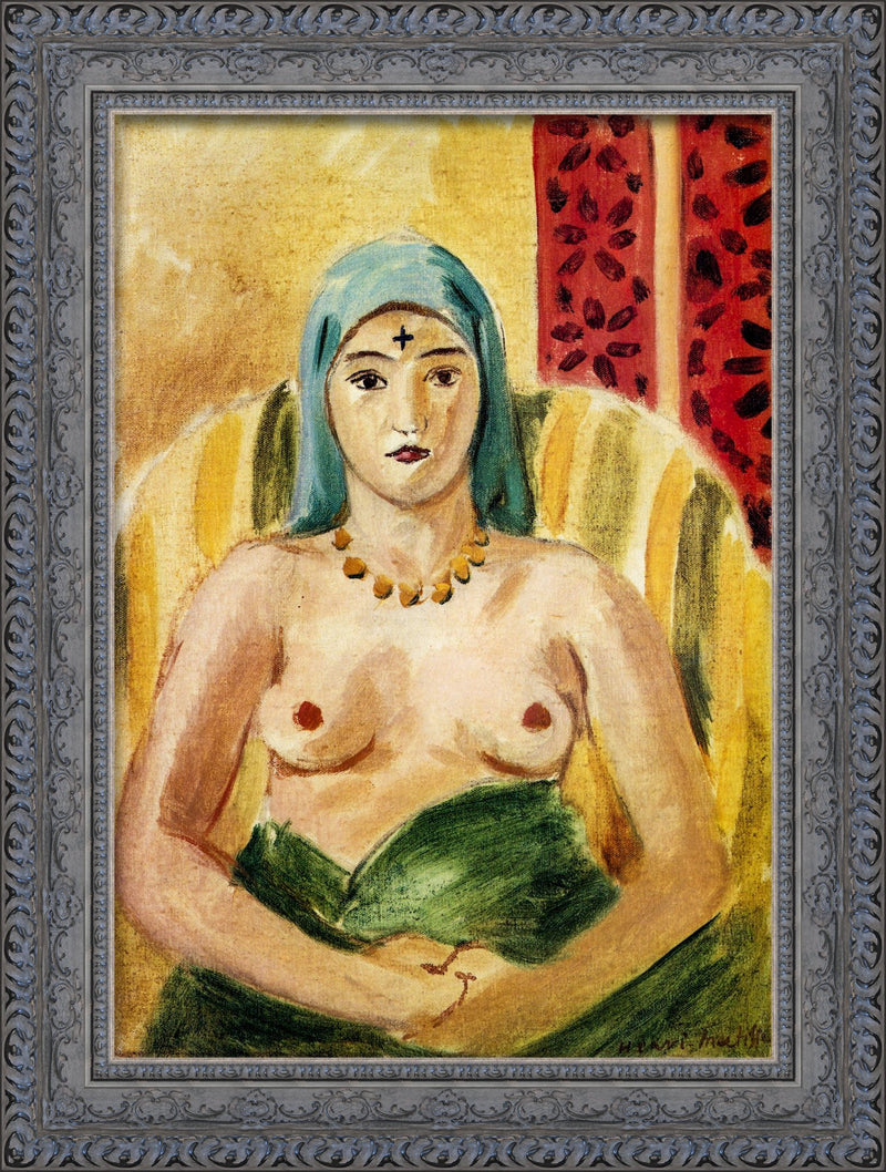Odalisque, Half Length – Henri Matisse, 1924
