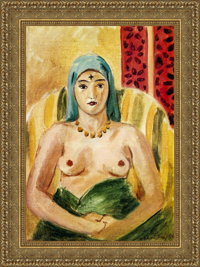 Odalisque, Half Length – Henri Matisse, 1924