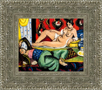 Silver frame