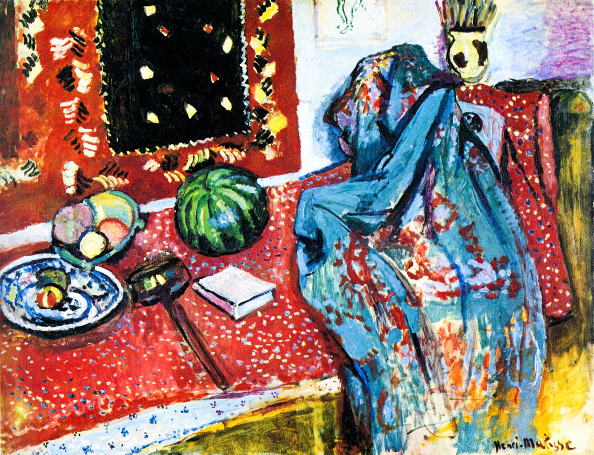 Oriental Rugs – Henri Matisse, 1906, framed