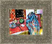 Silver frame