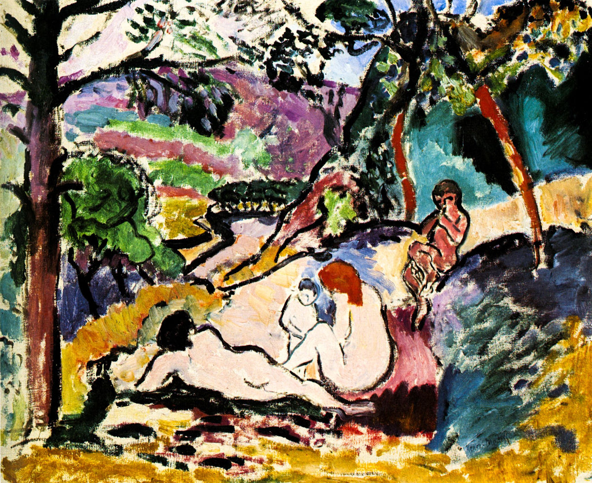 Pastoral – Henri Matisse, 1905, framed