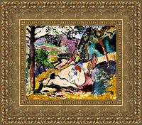 Gold frame