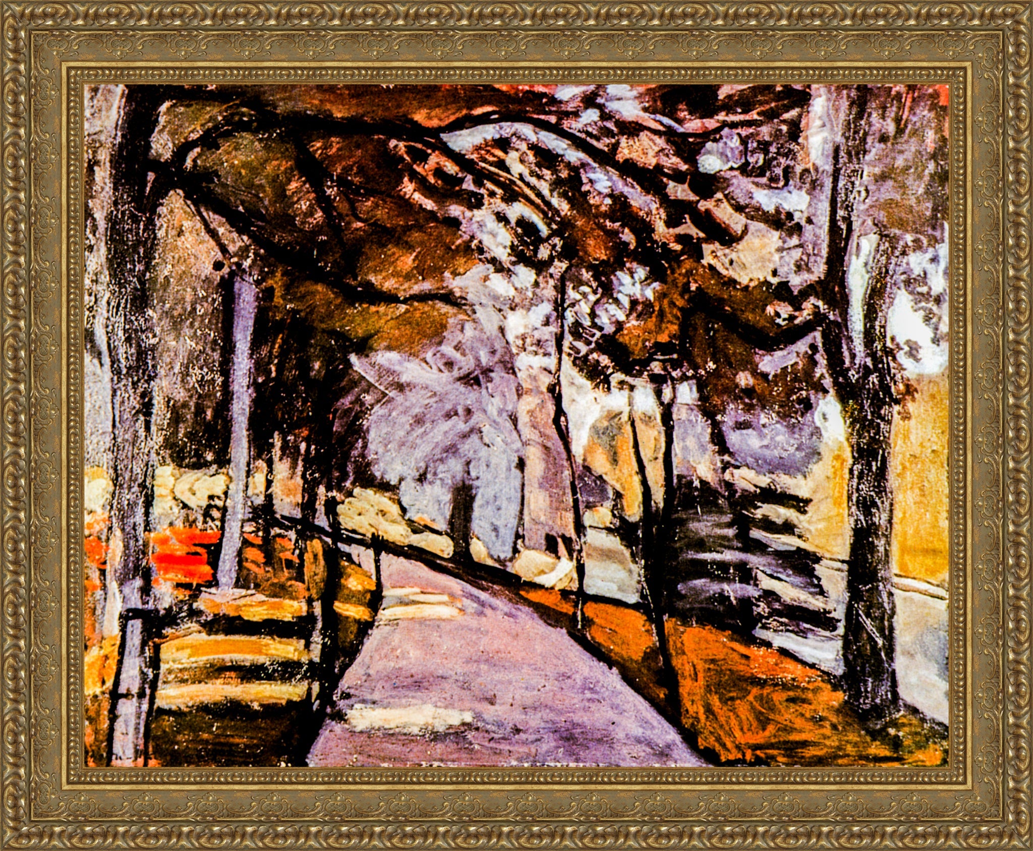 Path In The Bois De Boulogne