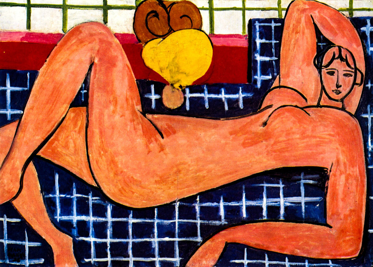 Pink Nude – Henri Matisse, 1935, framed