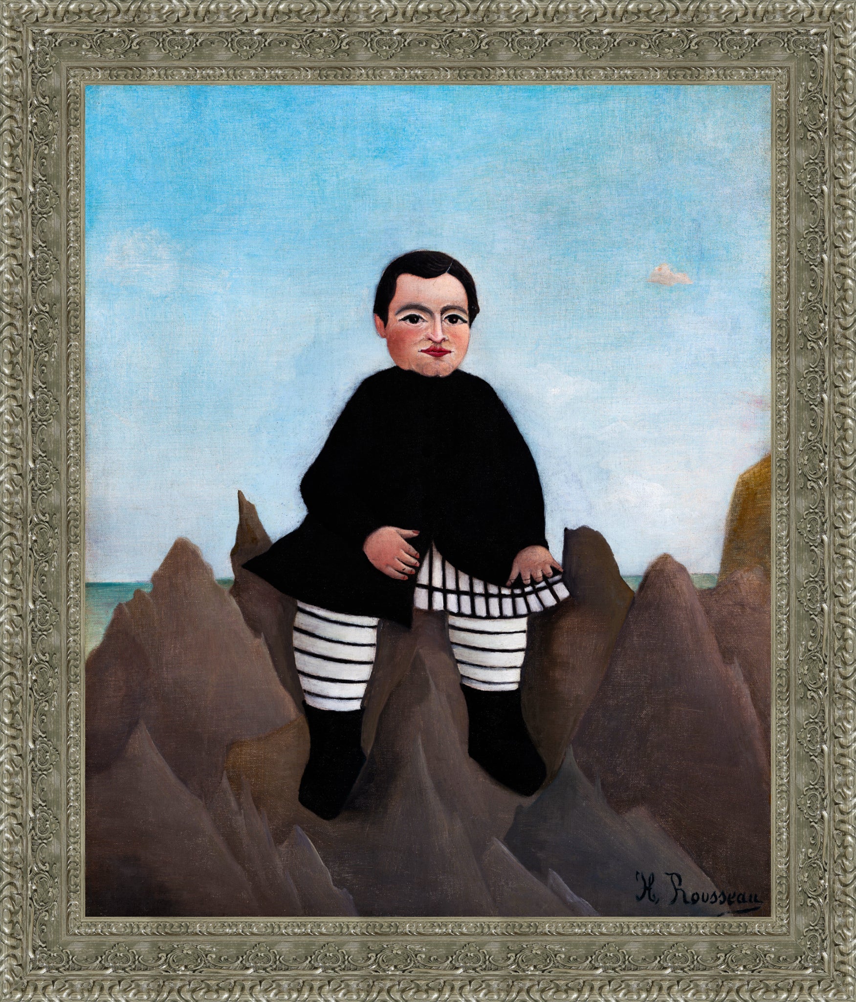 Boy on the Rocks