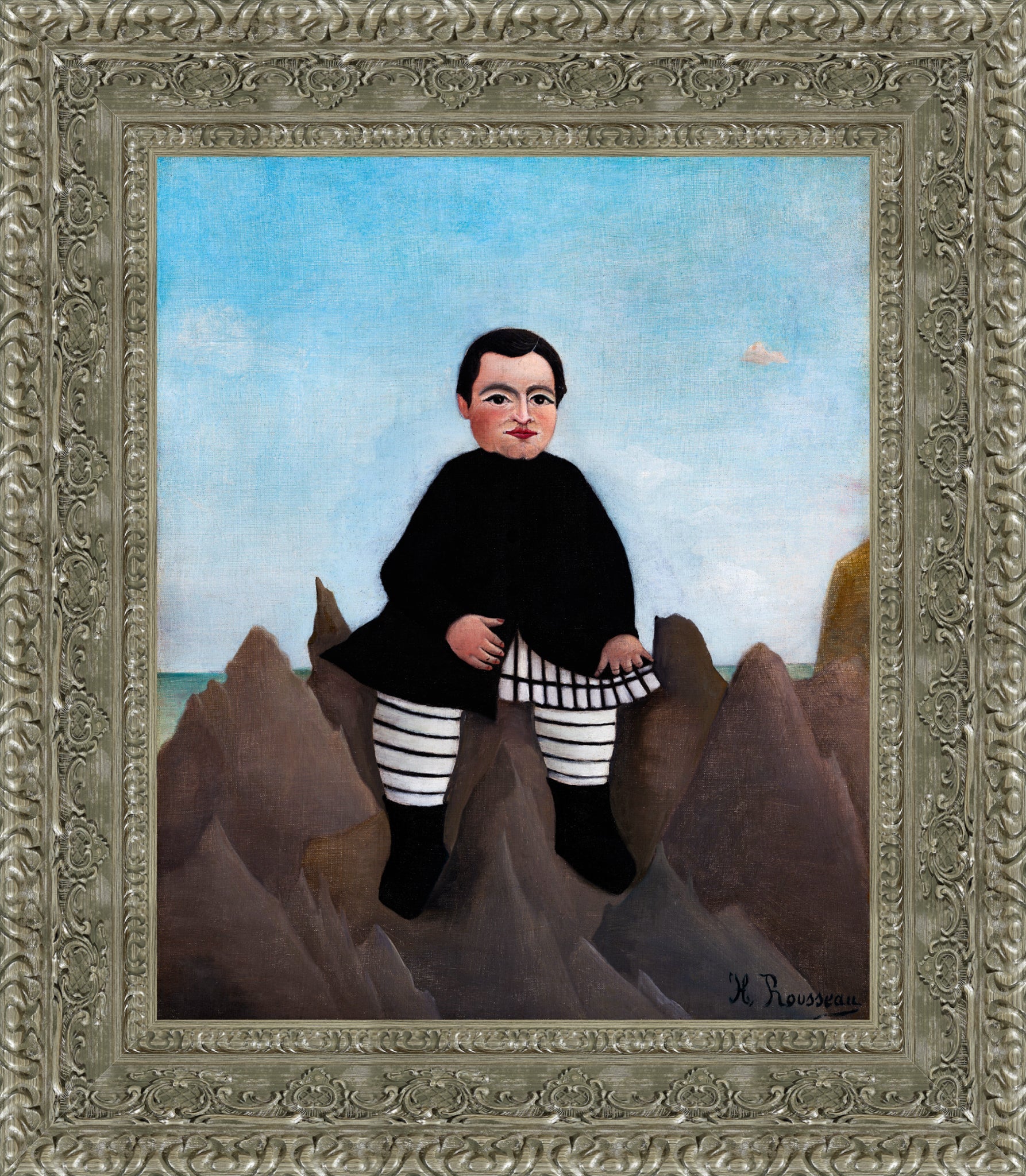 Boy on the Rocks