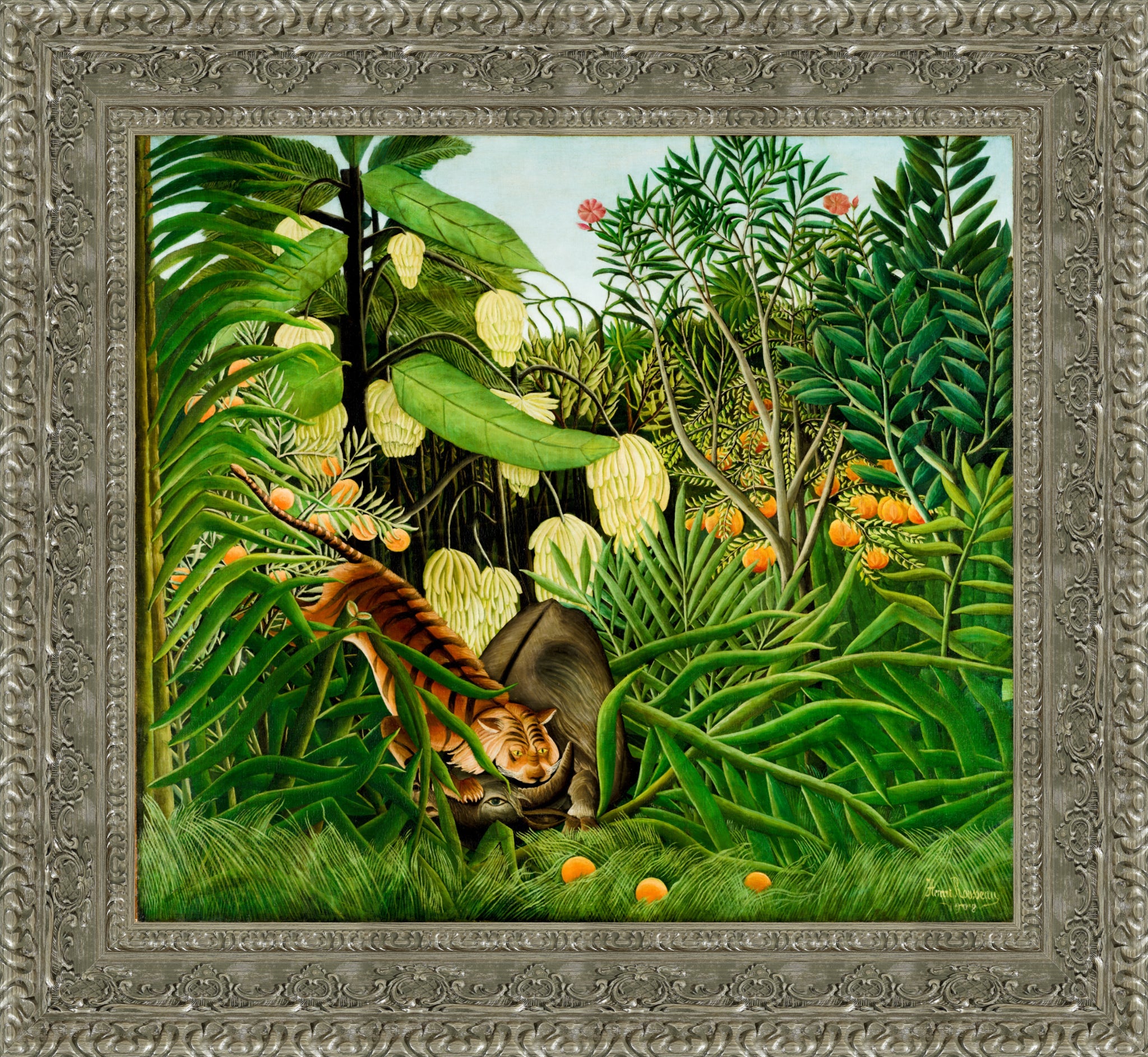 Combat of a Tiger and a Buffalo