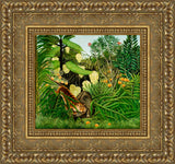Combat of a Tiger and a Buffalo (Combat de tigre et de buffle) – Henri Rousseau, 1908