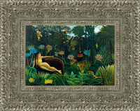 Silver frame