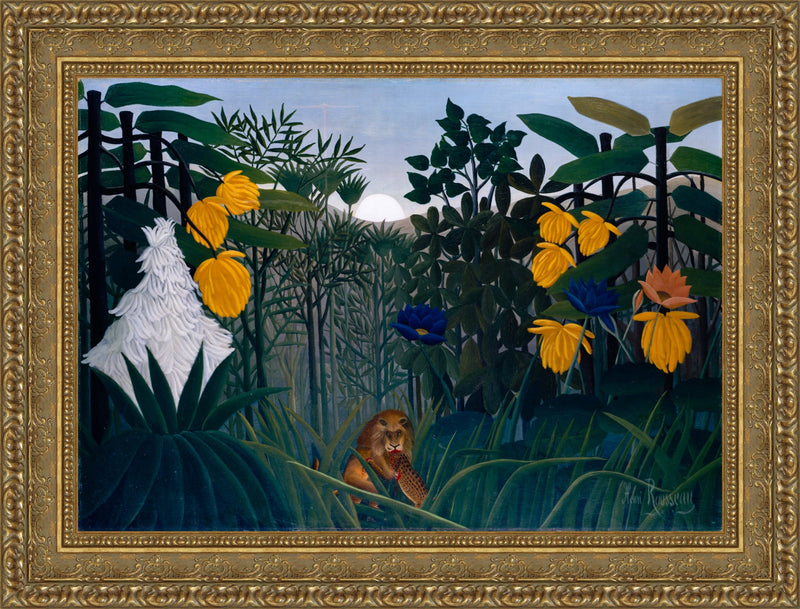 The Repast of the Lion (Le Repas du lion) – Henri Rousseau, 1907