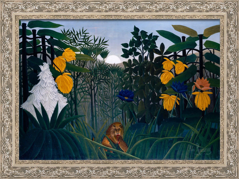 The Repast of the Lion (Le Repas du lion) – Henri Rousseau, 1907