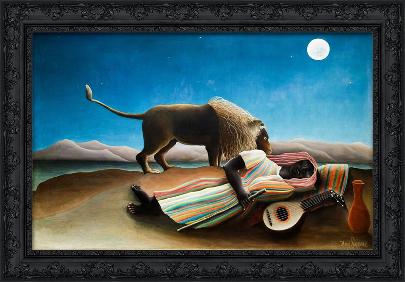 The Sleeping Gypsy (La Bohémienne endormie) – Henri Rousseau, 1897