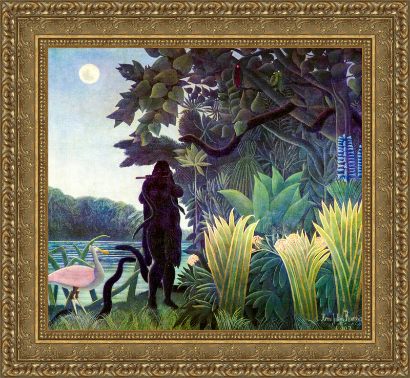 The Snake Charmer (La charmeuse de serpents) – Henri Rousseau, 1907
