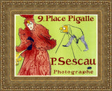 9, Place Pigalle (P. Sescau Photographe) – Henri de Toulouse-Lautrec, 1894