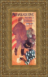 Ambassadeurs: Aristide Bruant – Henri de Toulouse-Lautrec, 1892