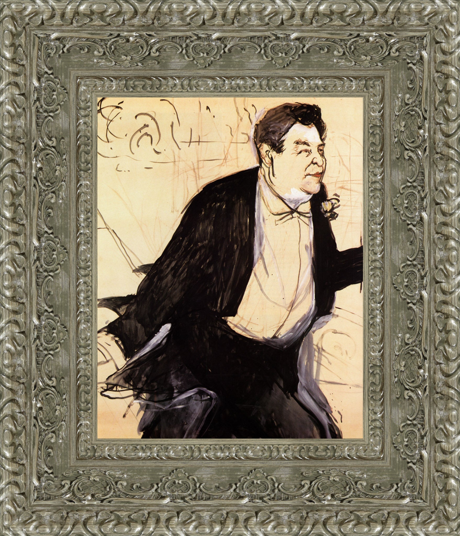 Caudieux (Study) – Henri de Toulouse - Lautrec, 1893 - Canvas Classics