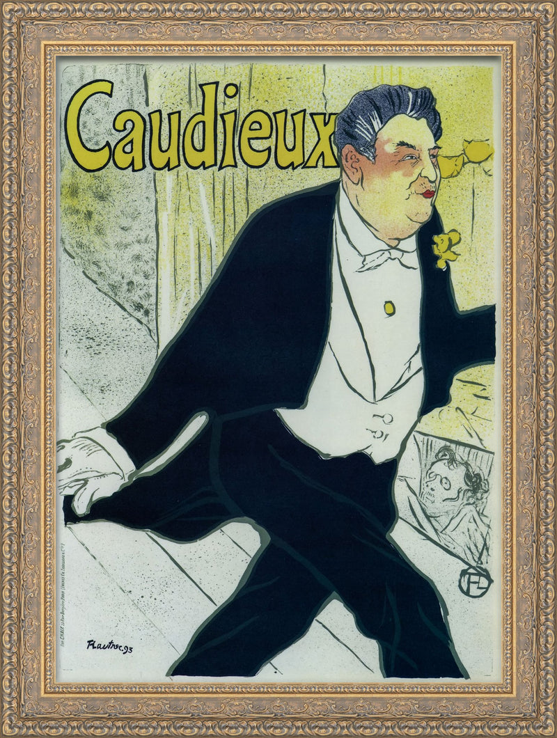 Caudieux – Henri de Toulouse-Lautrec, 1893
