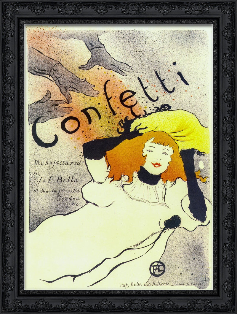 Confetti – Henri de Toulouse-Lautrec, 1894