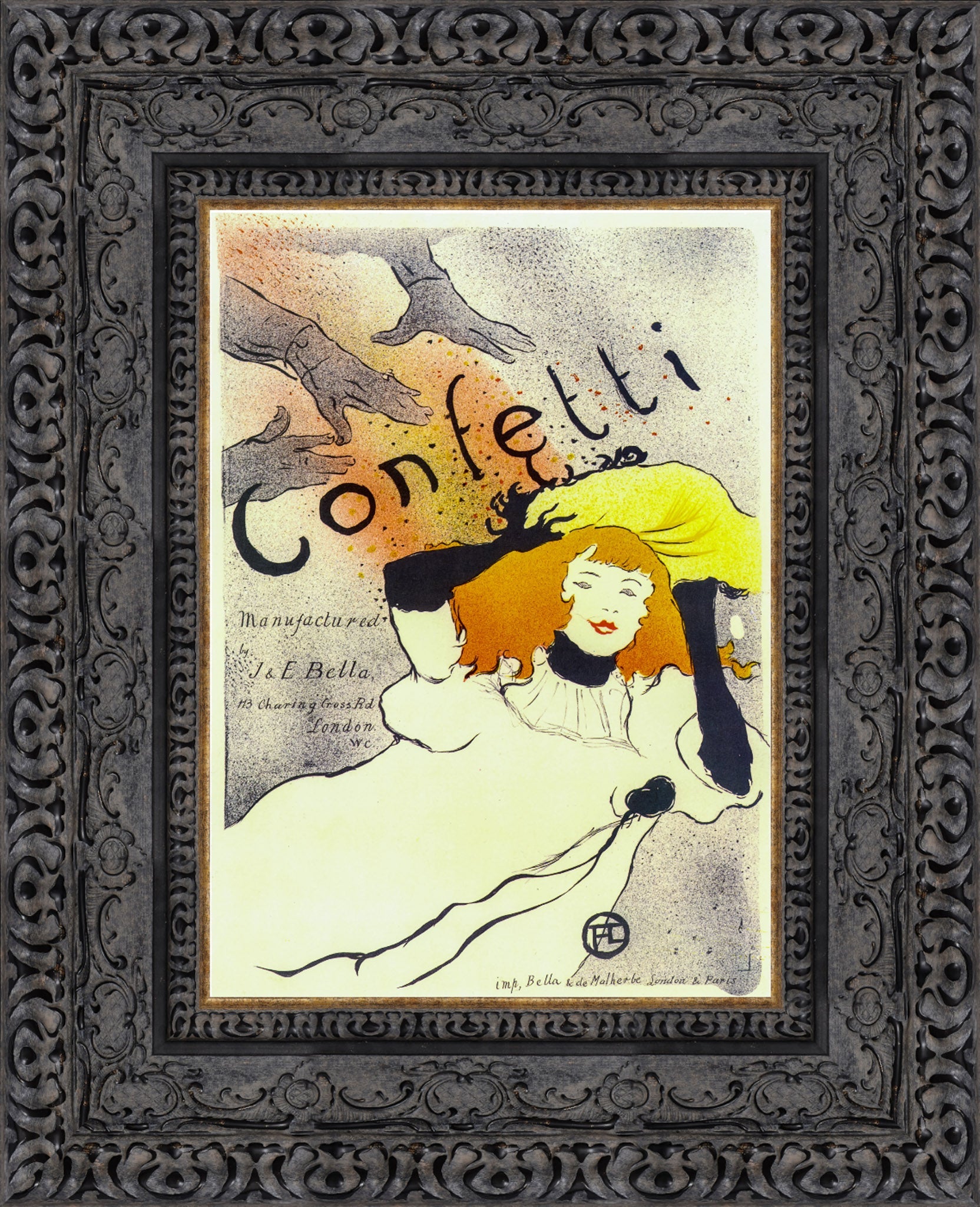 Confetti – Henri de Toulouse - Lautrec, 1894 - Canvas Classics