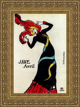 Jane Avril – Henri de Toulouse-Lautrec, 1899