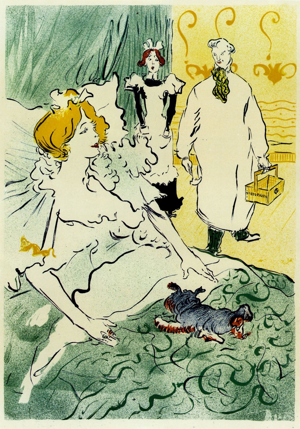 L'Artisan Moderne – Henri de Toulouse-Lautrec, 1896, unframed