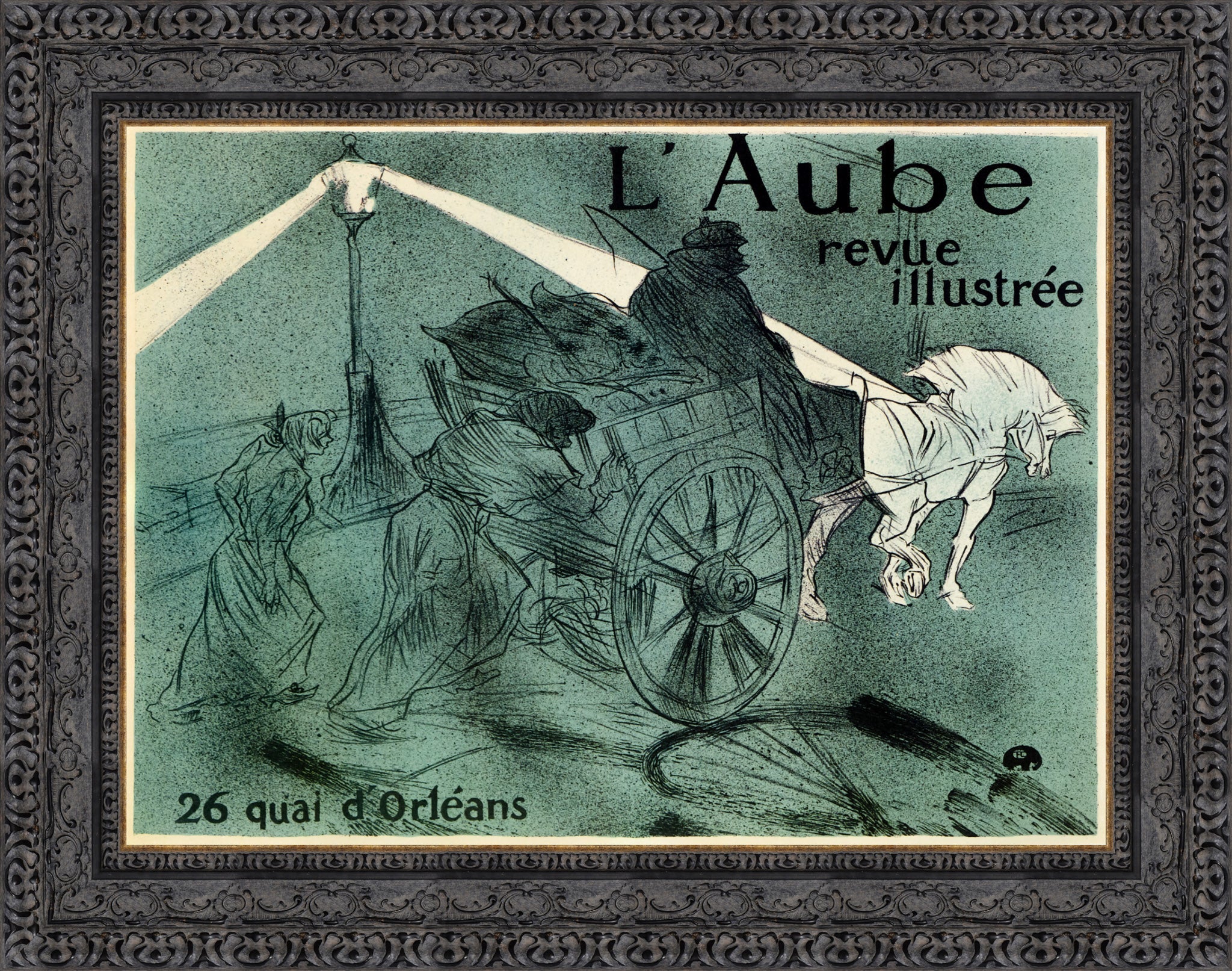 L'Aube (The Dawn) – Henri de Toulouse - Lautrec, 1896 - Canvas Classics