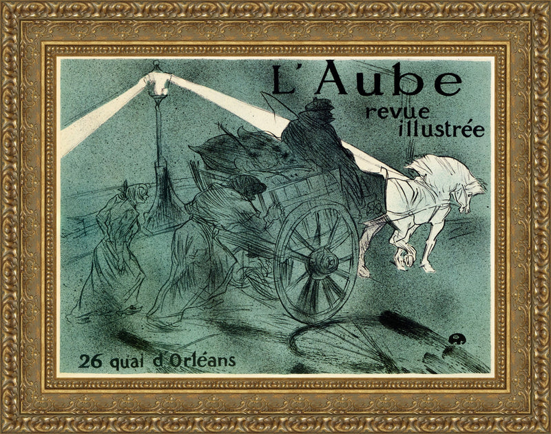 L'Aube (The Dawn) – Henri de Toulouse-Lautrec, 1896