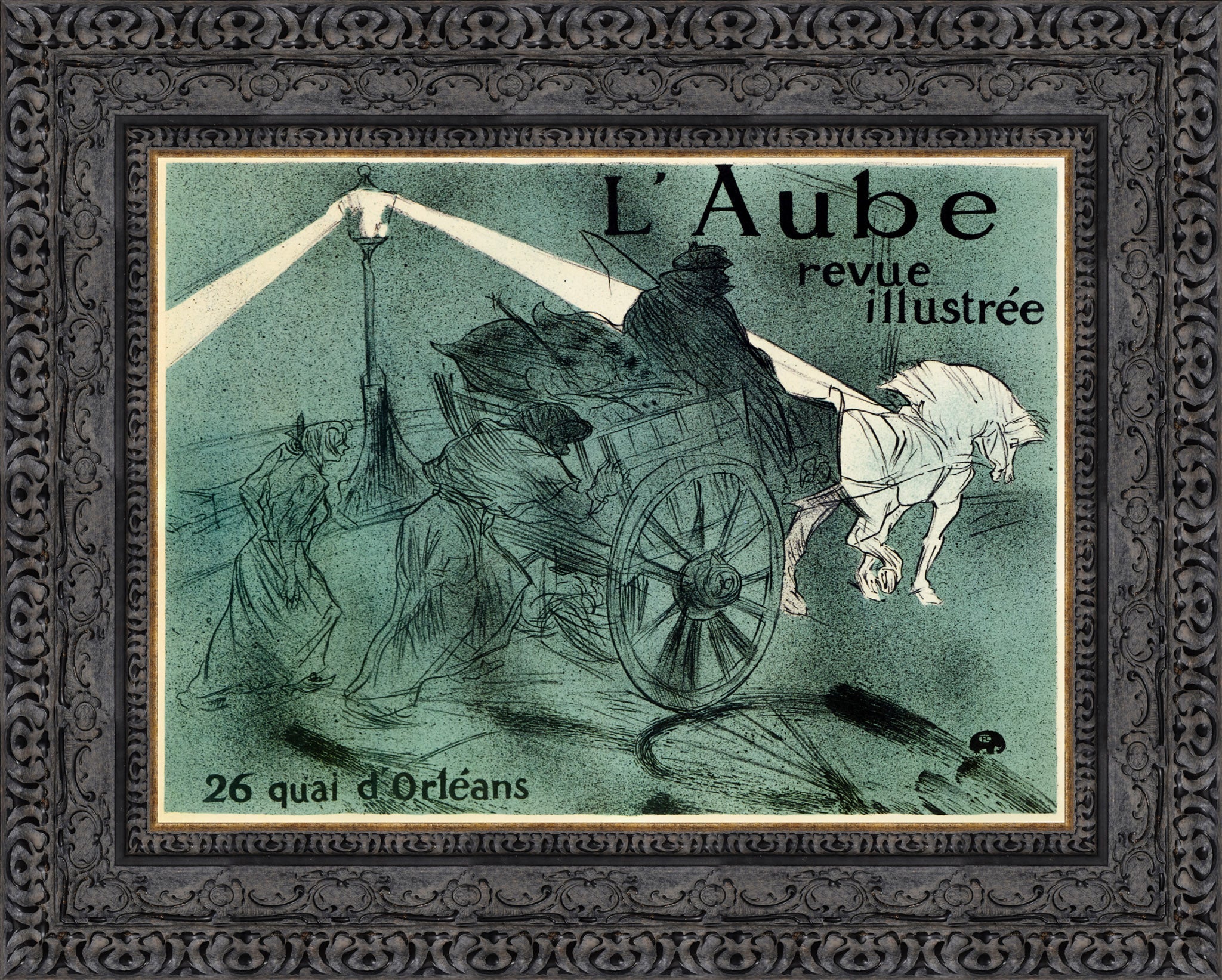 L'Aube (The Dawn) – Henri de Toulouse - Lautrec, 1896 - Canvas Classics