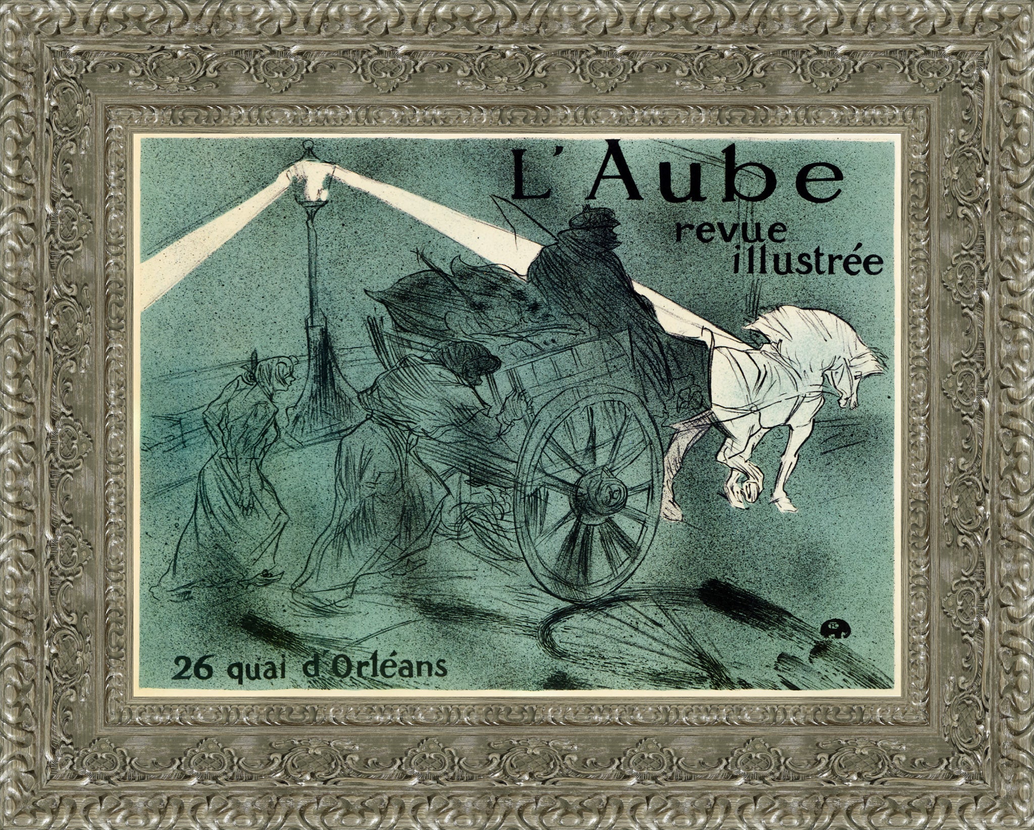 L'Aube (The Dawn) – Henri de Toulouse - Lautrec, 1896 - Canvas Classics
