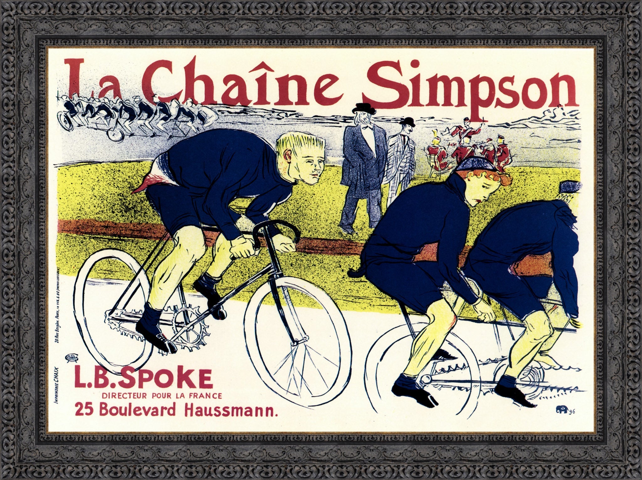 La Chaîne Simpson – Henri de Toulouse - Lautrec, 1896 - Canvas Classics