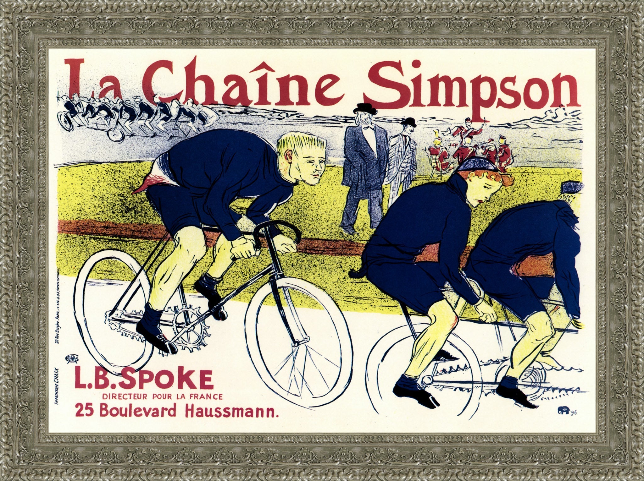 La Chaîne Simpson – Henri de Toulouse - Lautrec, 1896 - Canvas Classics