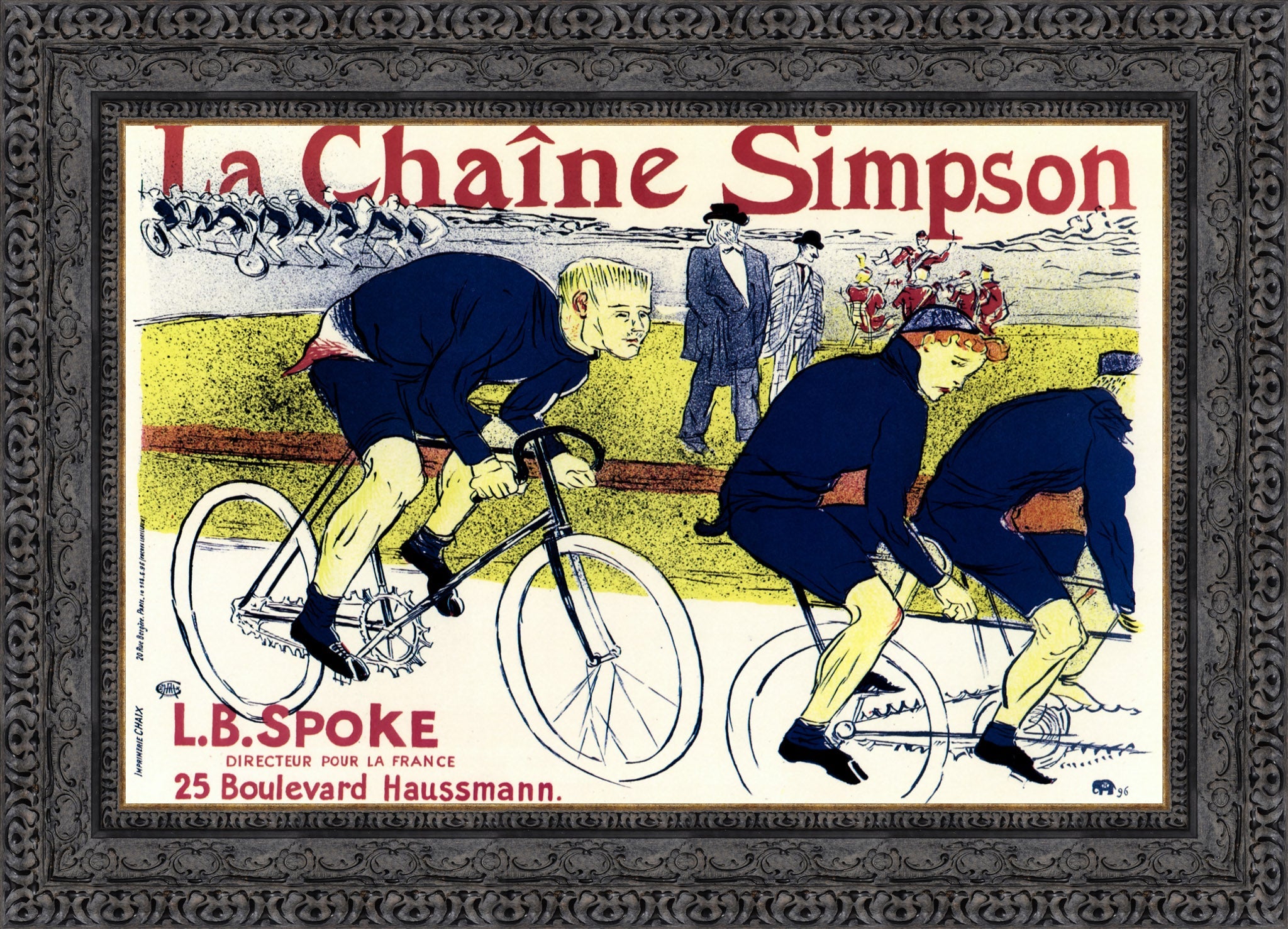 La Chaîne Simpson – Henri de Toulouse - Lautrec, 1896 - Canvas Classics