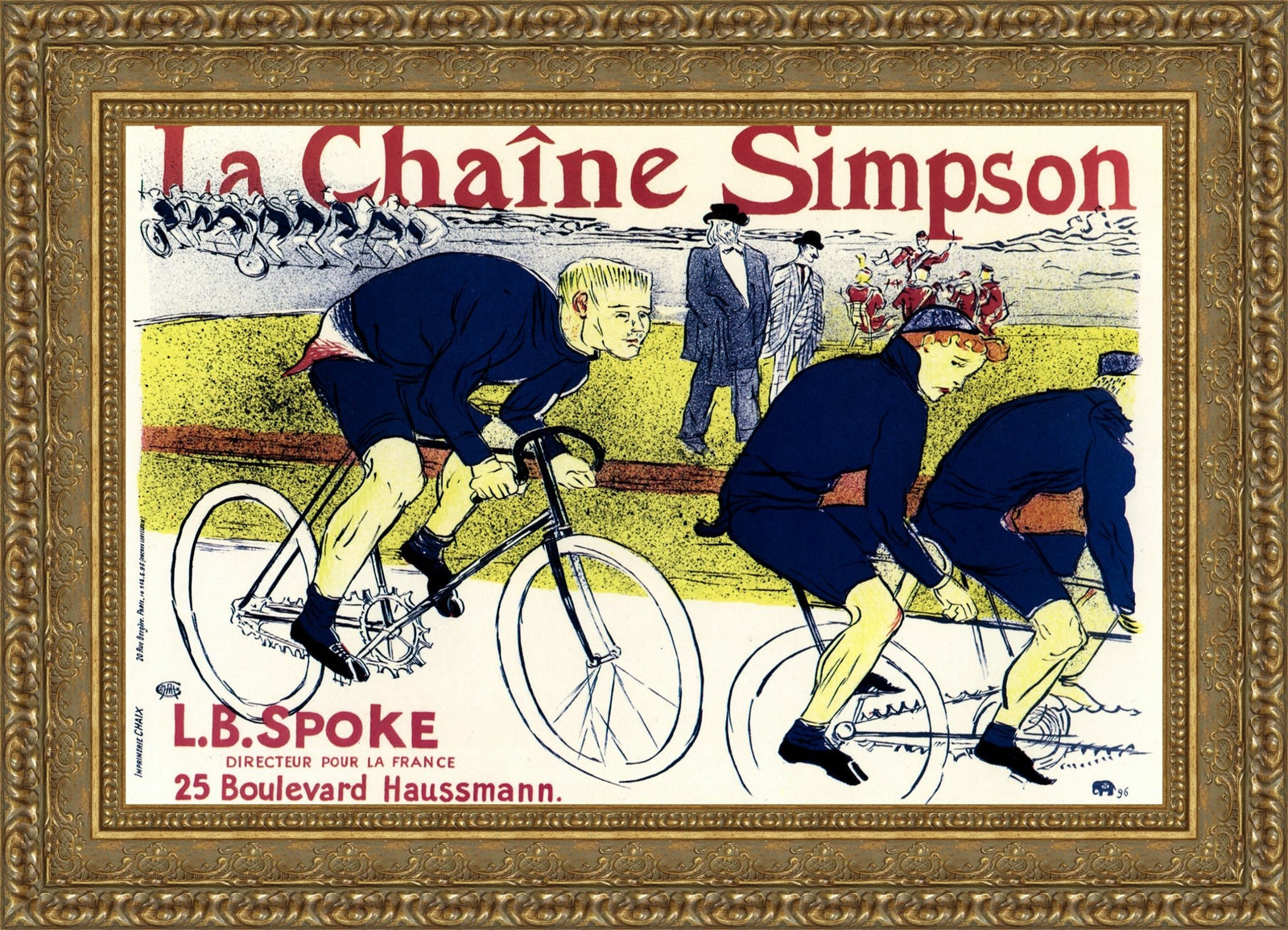 La Chaîne Simpson – Henri de Toulouse-Lautrec, 1896