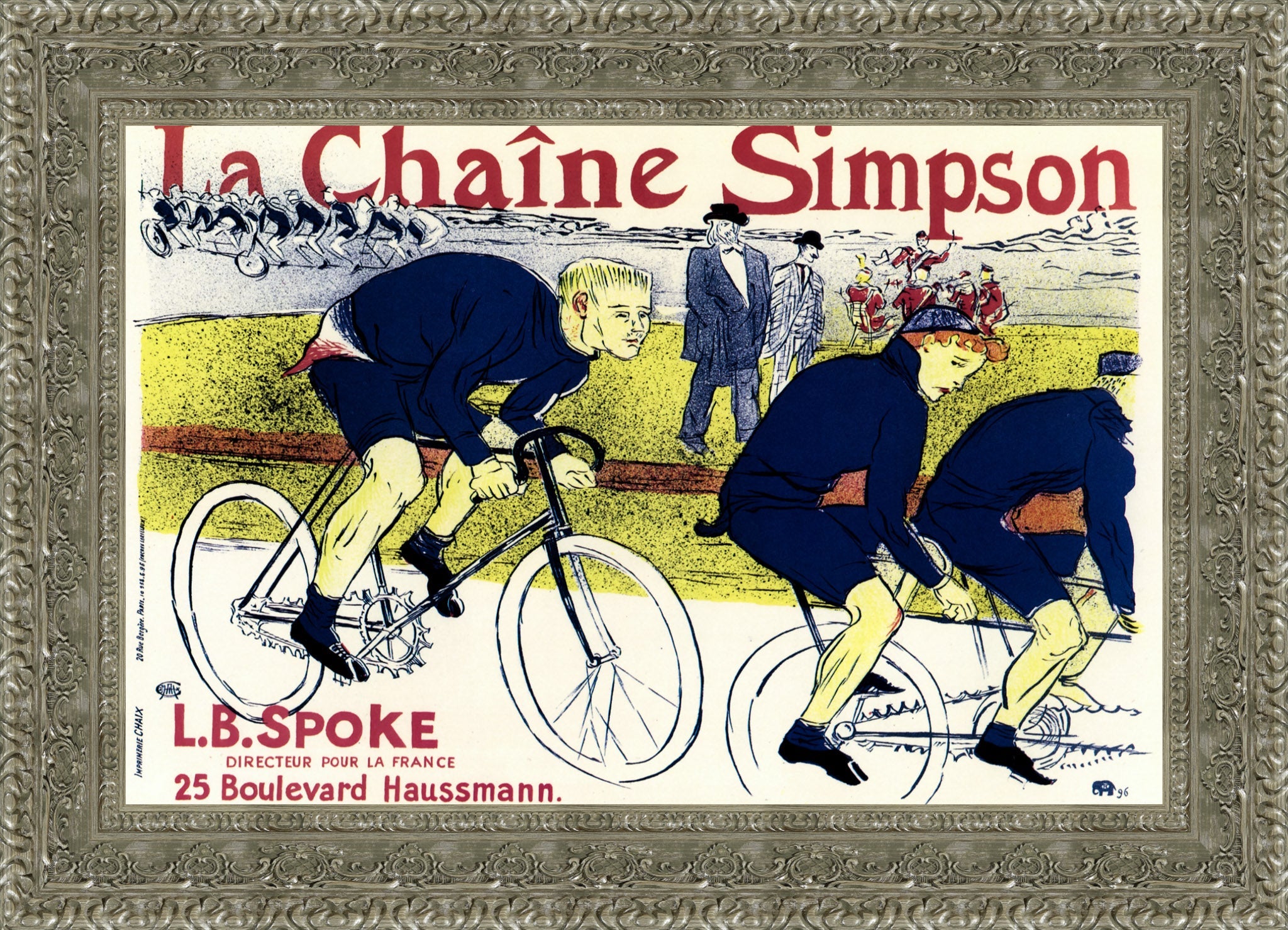 La Chaîne Simpson – Henri de Toulouse - Lautrec, 1896 - Canvas Classics