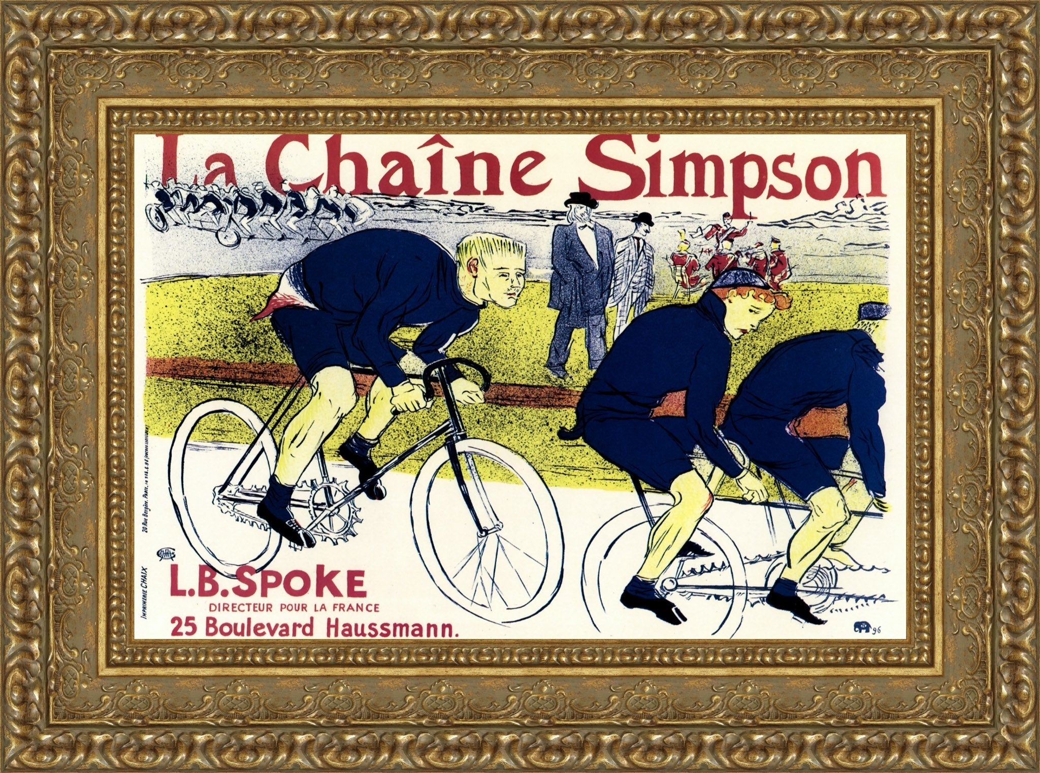 La Chaîne Simpson – Henri de Toulouse - Lautrec, 1896 - Canvas Classics