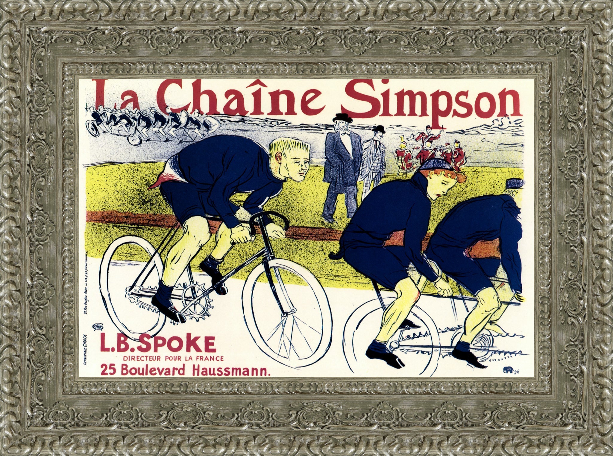 La Chaîne Simpson – Henri de Toulouse - Lautrec, 1896 - Canvas Classics