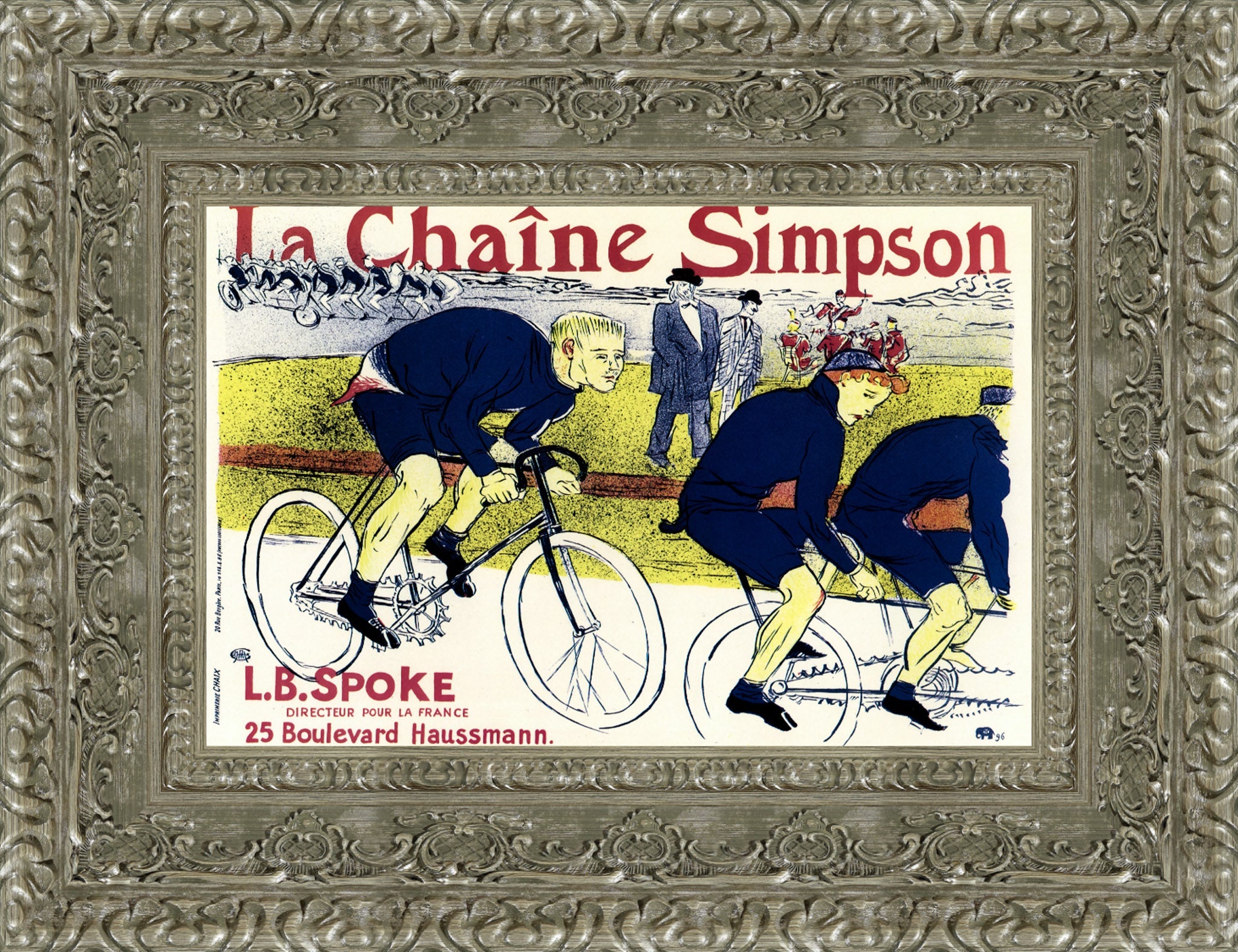 La Chaîne Simpson – Henri de Toulouse - Lautrec, 1896 - Canvas Classics